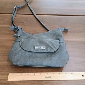 Multisac Gray Crossbody Bag